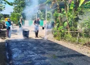 Pemerintah Desa Mojomati Ponorogo Pusatkan Pembangunan Jalan Demi Menggeliatkan Ekonomi Desa