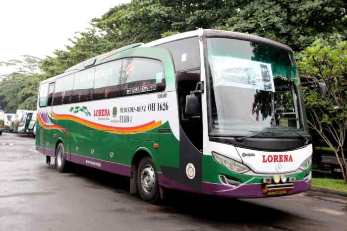 Lorena bus harga tiket