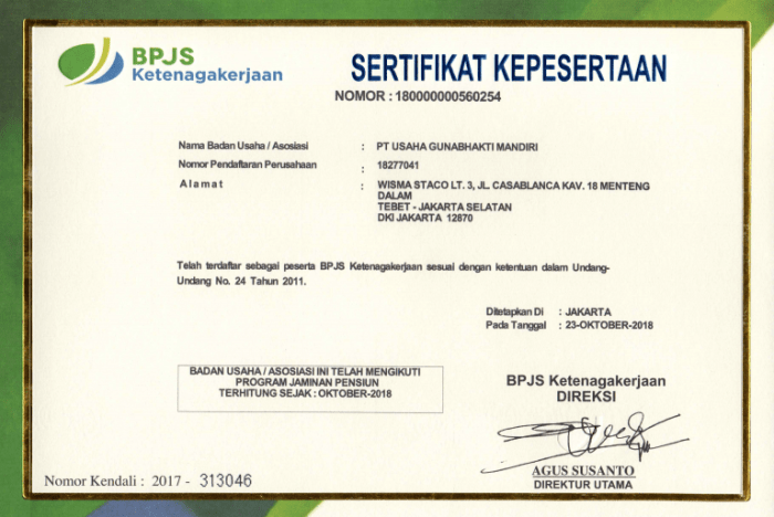 Panduan Lengkap Cara Mendapatkan Sertifikat BPJS Kesehatan Perusahaan