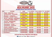 Harga Tiket Bus Harapan Jaya Lebaran 2018, Panduan Lengkap