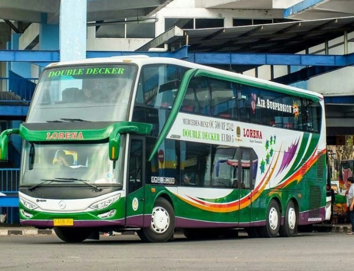 Lorena bus harga tiket