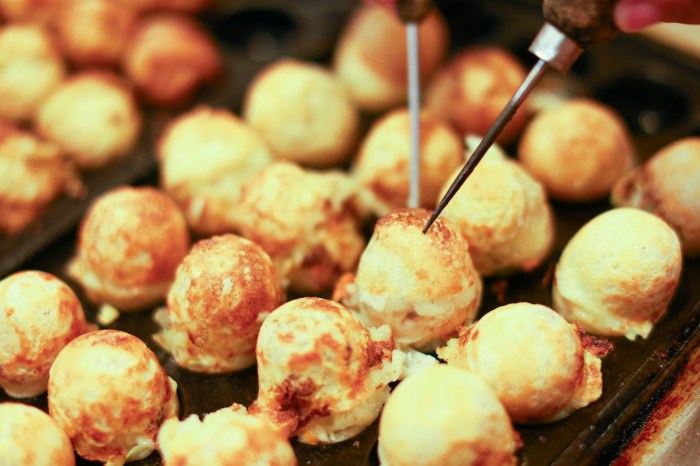 Takoyaki balls