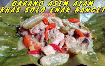 Resep Garang Asem Ayam Santan, Lezat dan Mudah Dibuat untuk Santapan Keluarga yang Istimewa