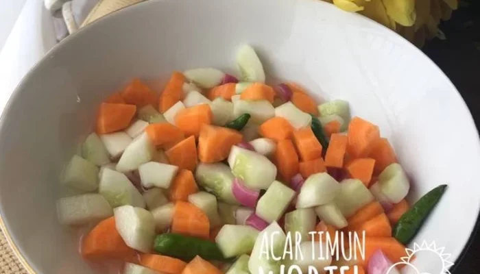 Resep Acar Timun Wortel Bumbu Kuning Tanpa Santan, Segar dan Gurih untuk Santapan Sehari-hari yang Mudah Dibuat