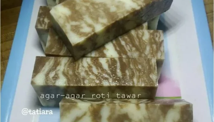 Resep Agar-Agar Roti Tawar Santan, Kreasi Lembut dan Gurih yang Bikin Ketagihan dalam Satu Gigitan