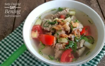 Resep Soto Daging Sapi Lezat dan Mudah, Kuah Gurih yang Bikin Ketagihan untuk Santapan Keluarga