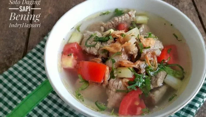 Resep Soto Daging Sapi Lezat dan Mudah, Kuah Gurih yang Bikin Ketagihan untuk Santapan Keluarga