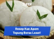 Resep Apem Tepung Beras Anti Gagal, Lembut dan Empuk ala Rumahan yang Bikin Ketagihan