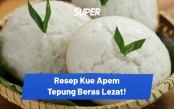 Resep Apem Tepung Beras Anti Gagal, Lembut dan Empuk ala Rumahan yang Bikin Ketagihan