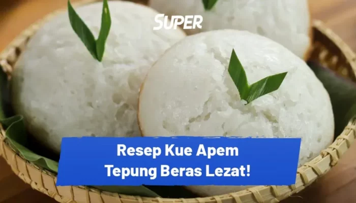 Resep Apem Tepung Beras Anti Gagal, Lembut dan Empuk ala Rumahan yang Bikin Ketagihan