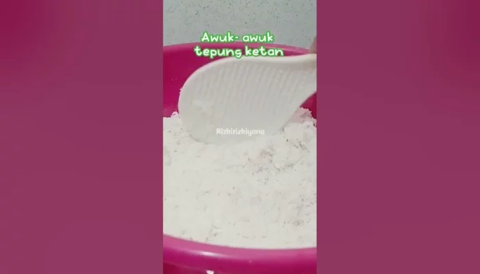 Resep Awuk Awuk Tepung Beras Ketan, Camilan Tradisional Lembut dan Gurih yang Bikin Ketagihan dalam 30 Menit!