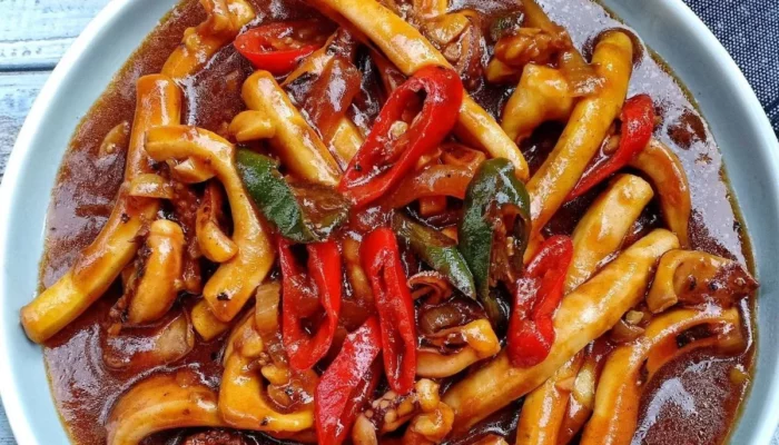 Resep Cumi Saus Padang Lezat dan Praktis, Bikin Lidah Bergoyang dengan Cita Rasa Restoran di Rumah