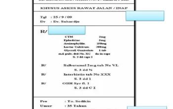 Penulisan Resep CTM, Panduan Lengkap untuk Menulis Resep yang Akurat, Efektif, dan Sesuai Standar Medis