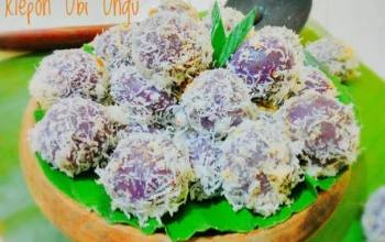 Resep Klepon Ubi Ungu Lembut dan Manis, Camilan Tradisional yang Bikin Ketagihan dalam Satu Gigitan