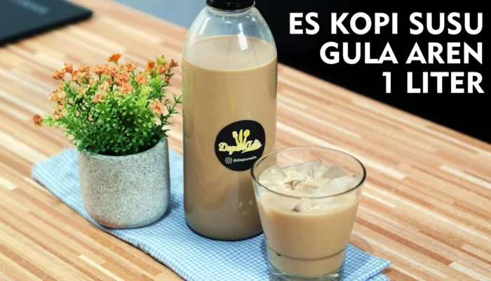 Resep Kopi Susu Gula Aren, Nikmati Kenikmatan Manis Alami yang Bikin Melek dan Menenangkan di Pagi Hari