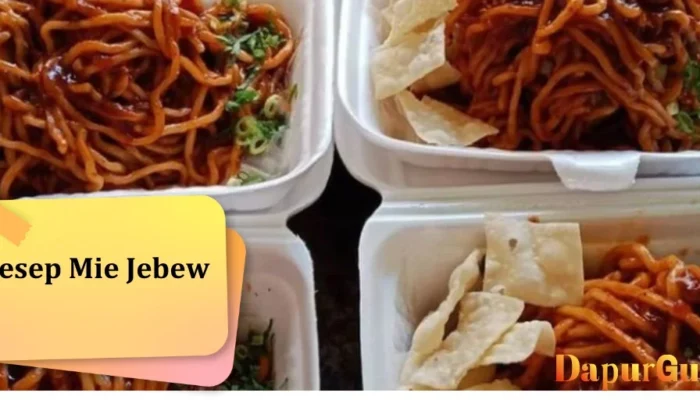 Resep Mie Jebew Super Lezat, Rahasia Kenikmatan yang Bikin Ketagihan dan Mudah Dibuat di Rumah