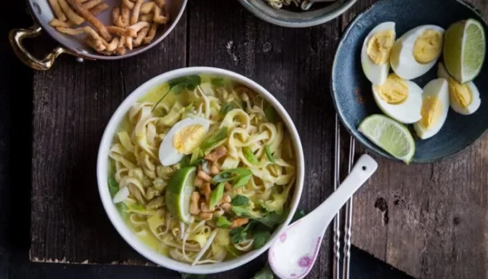 Resep Ohn No Khao Swe, Rahasia Membuat Mie Krim Myanmar yang Lezat, Mudah, dan Autentik dalam 30 Menit