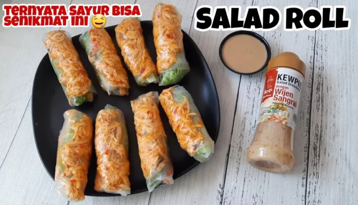 Resep Vietnam Salad Roll, Rahasia Segar dan Sehat untuk Menu Harianmu, Mudah Dibuat dalam 15 Menit!