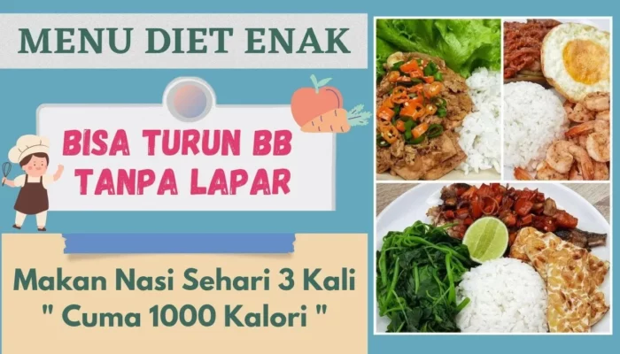 Resep 1000 Kalori, Menu Sehat Praktis untuk Turunkan Berat Badan Tanpa Lapar, Cocok untuk Diet Harianmu!