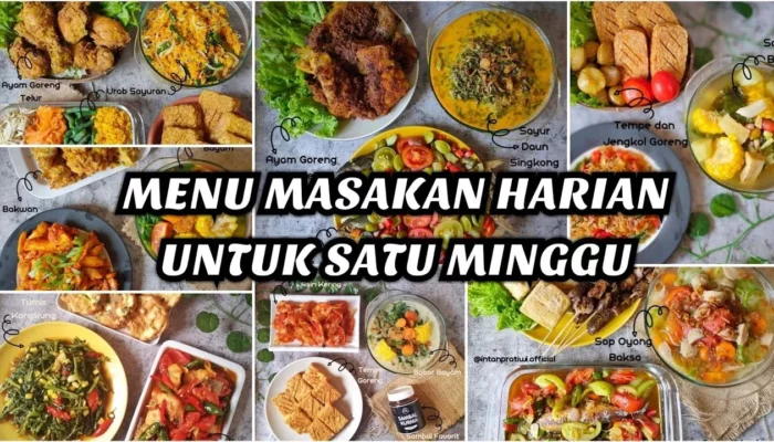 14 Resep Masakan Rumahan Irit untuk Seminggu, Solusi Cerdas Hadapi Tanggal Tua Tanpa Ribet