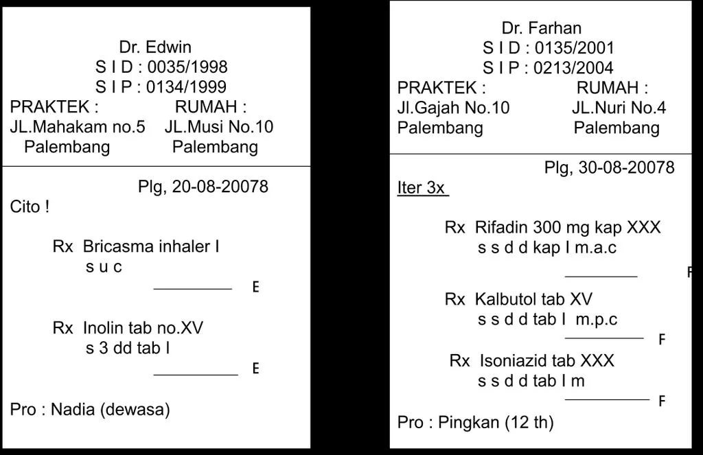 penulisan resep ryzodeg