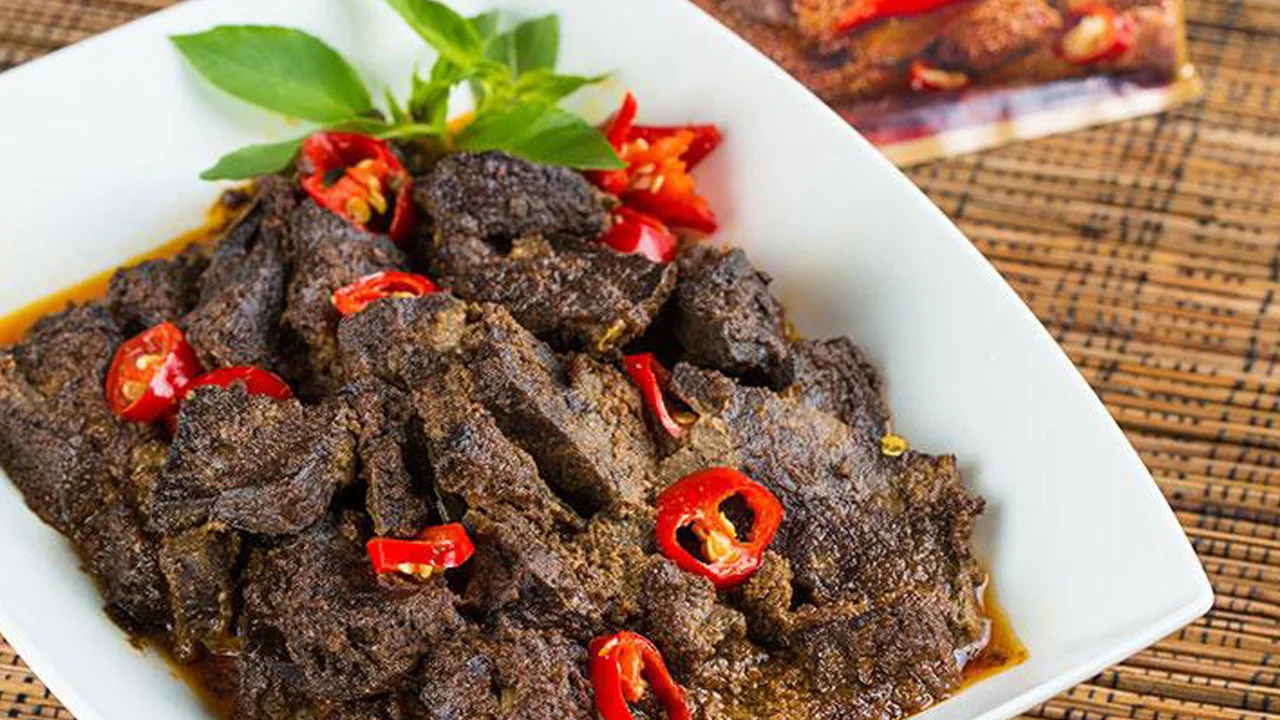 resep 1 kg rendang sapi