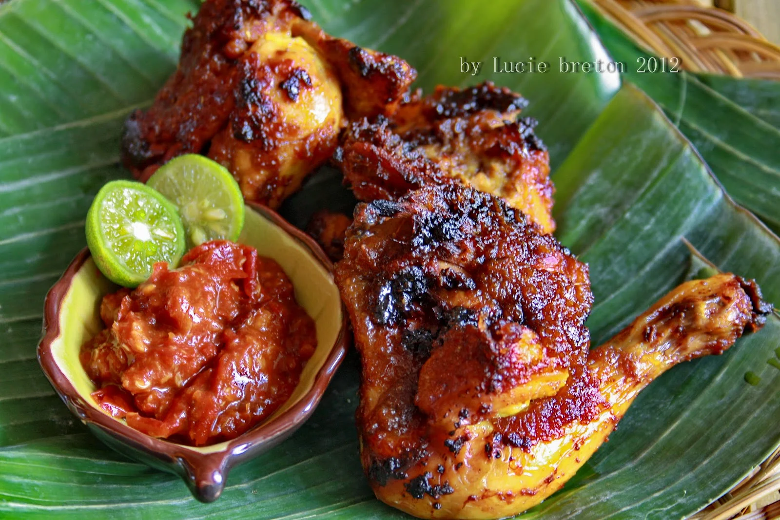 resep 3 bahan ayam bakar