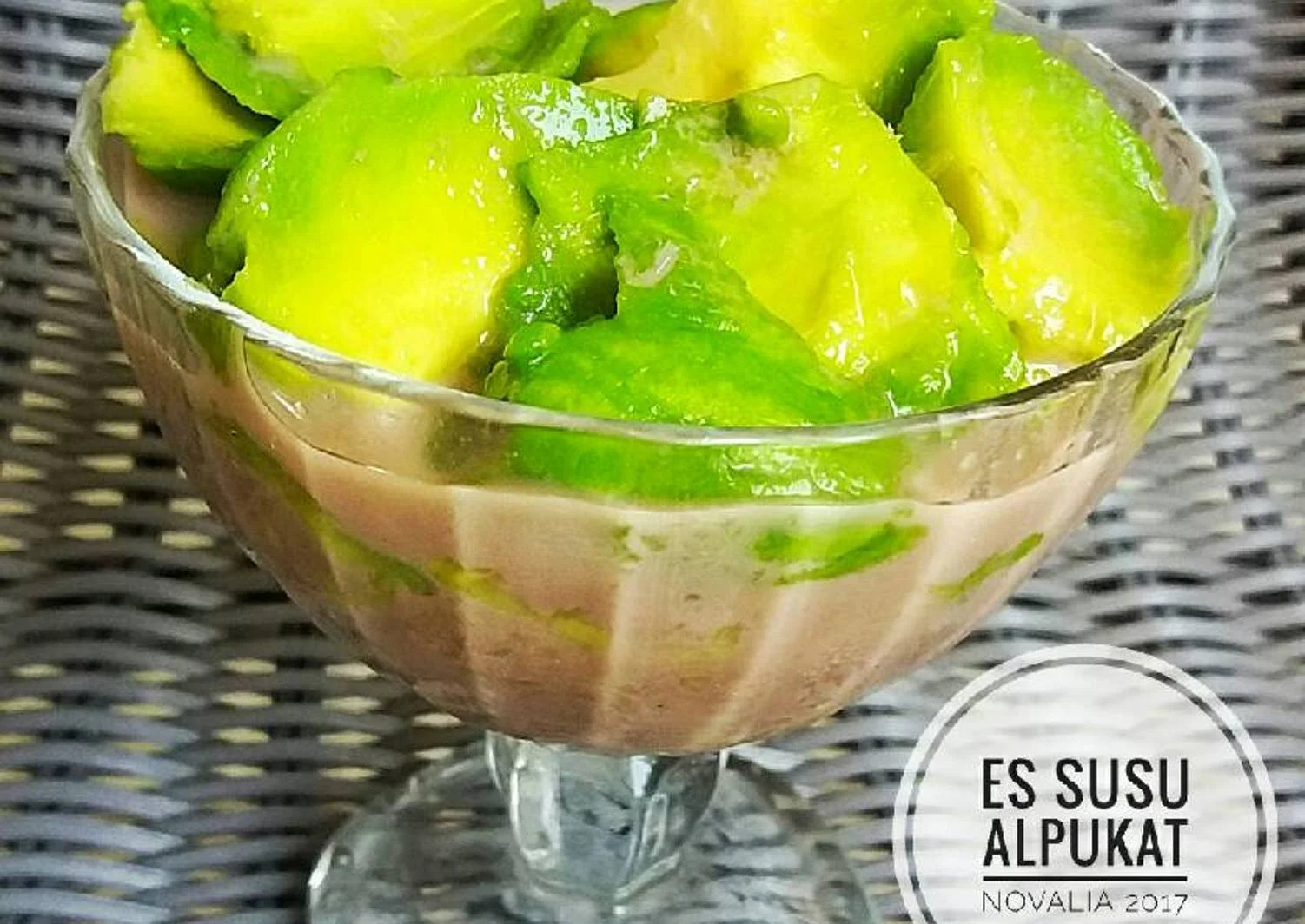 resep alpukat susu uht