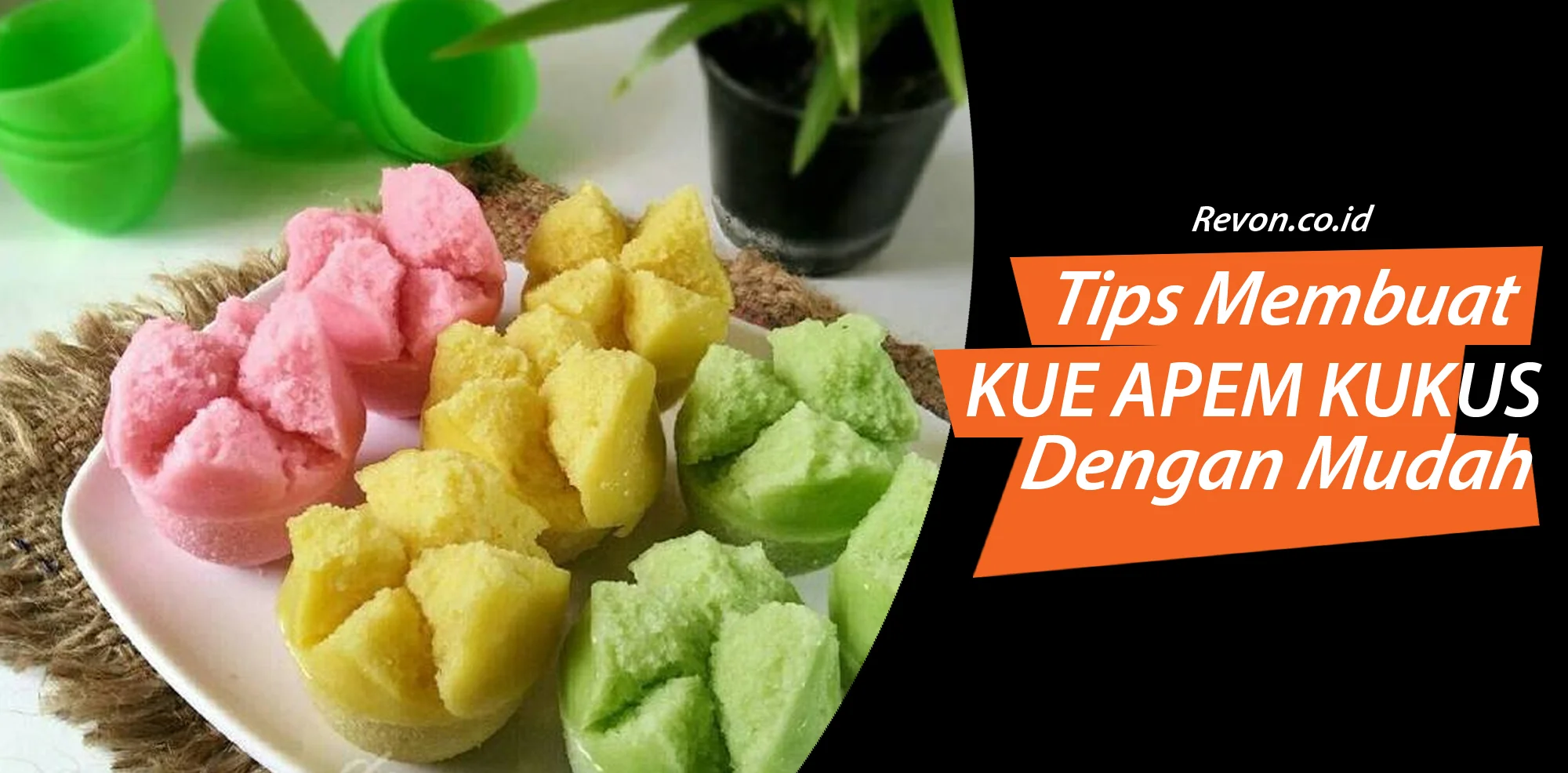 resep apem tepung beras anti gagal