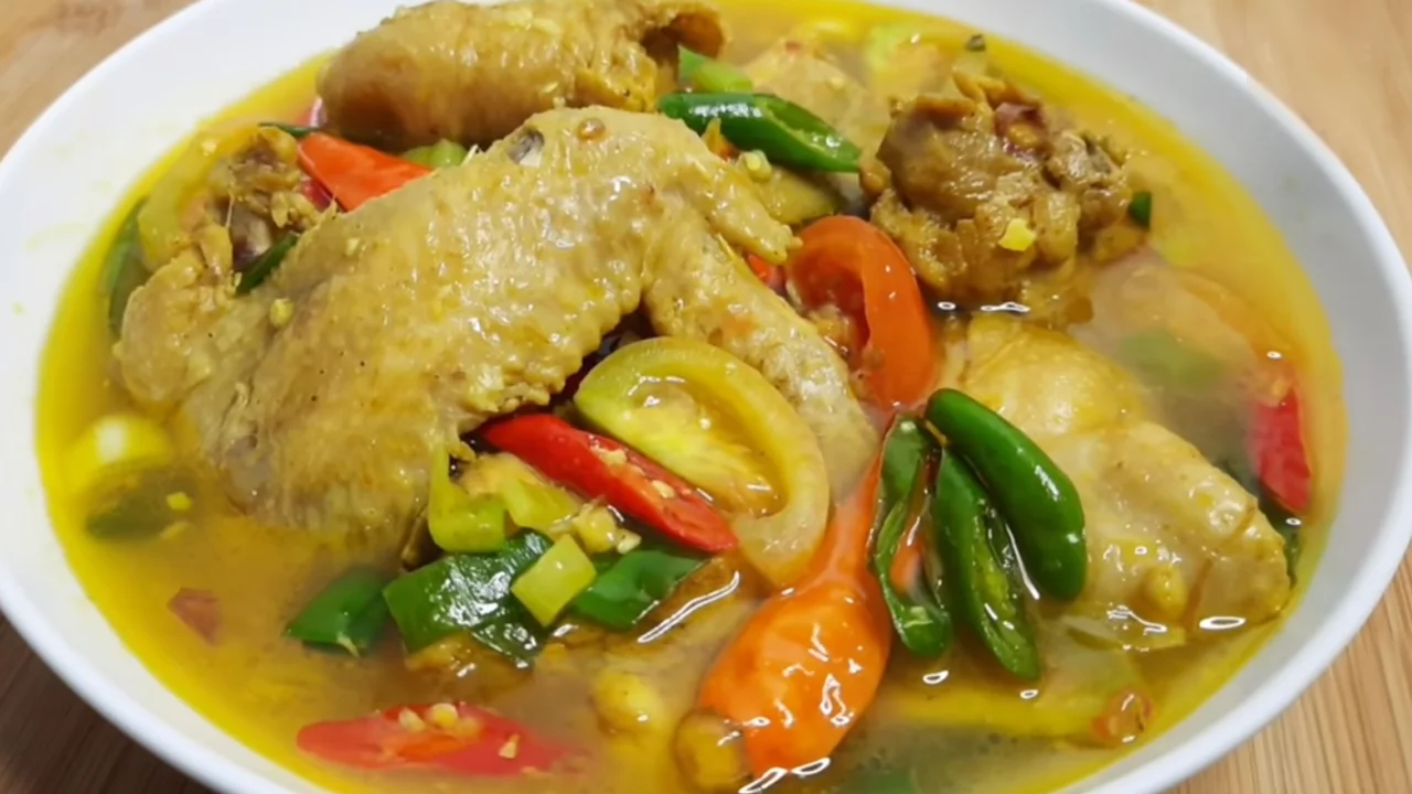 resep asem asem ayam