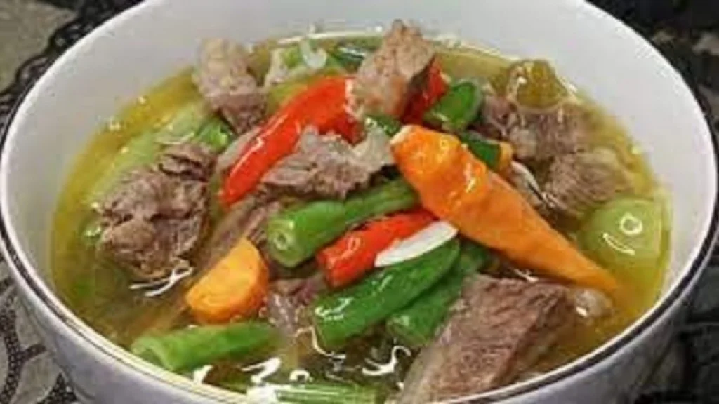 resep asem asem daging