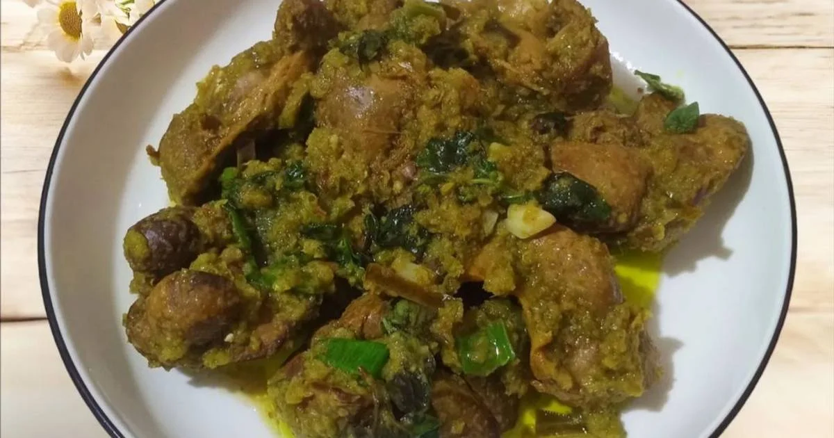 resep ati ampela cabe ijo