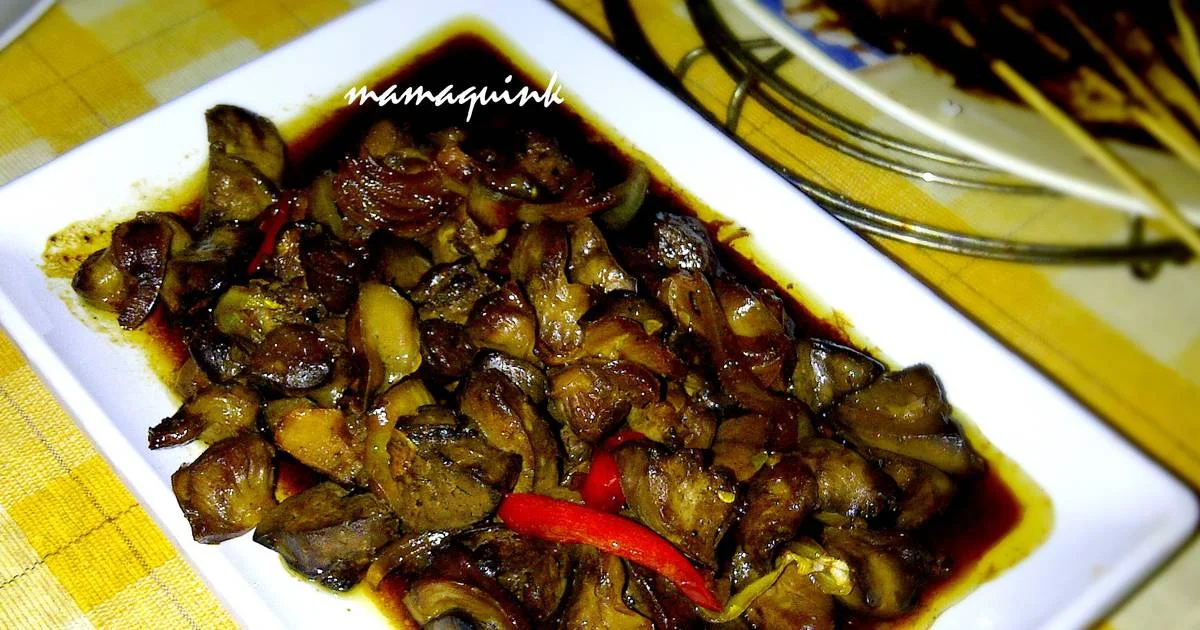 resep ati ampela kecap