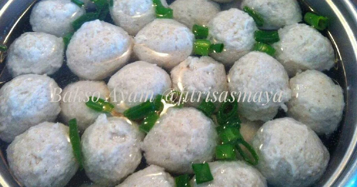 resep bakso ayam 3kg