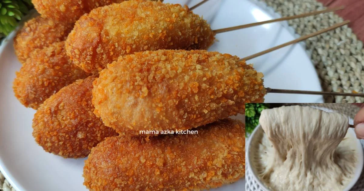 resep corndog sosis