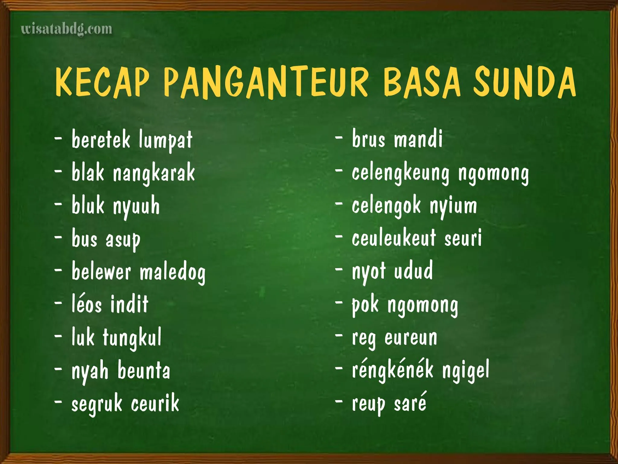 resep dalam bahasa sunda