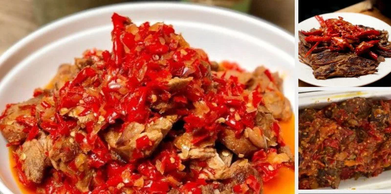 resep dendeng balado basah