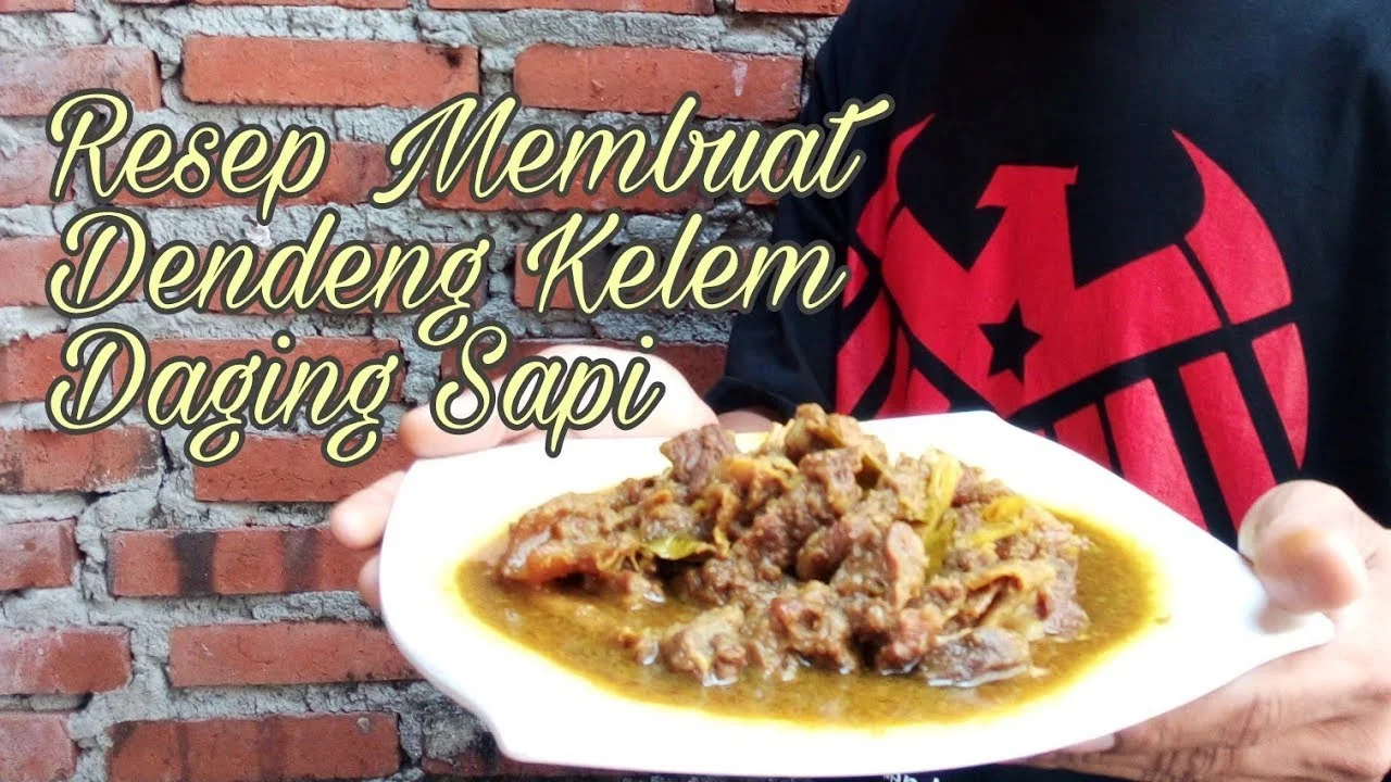 resep dendeng kelem