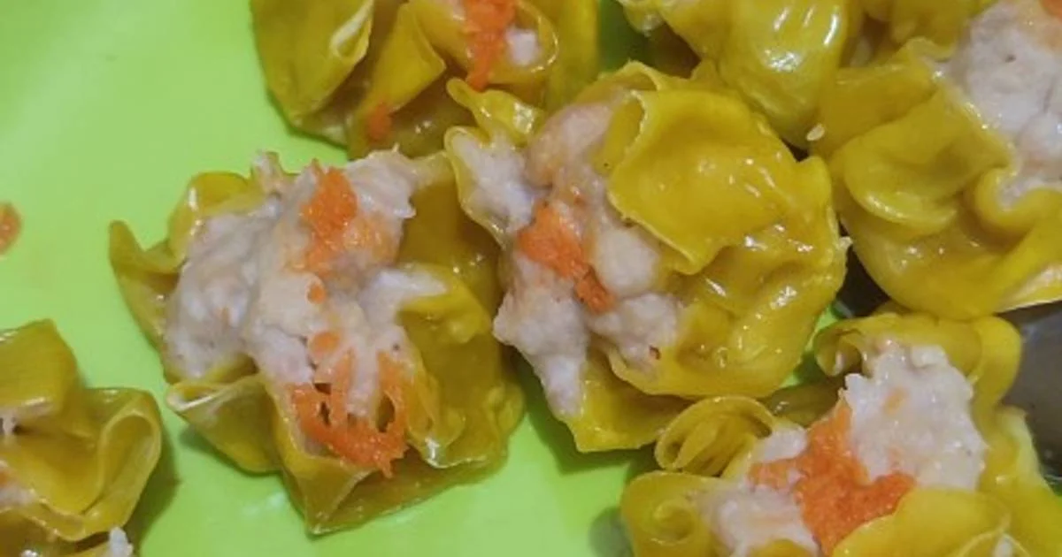 resep dimsum ayam wortel