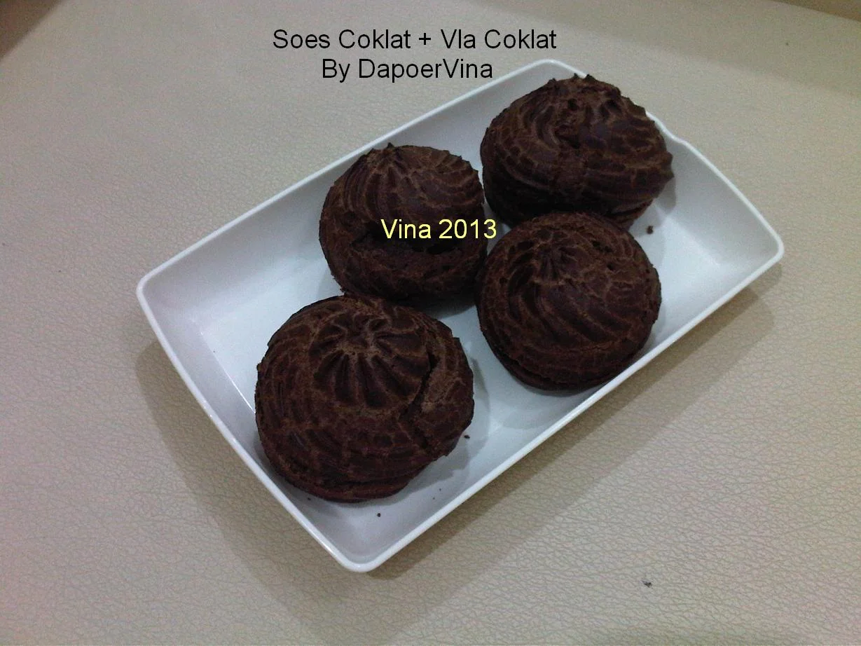 resep eclair vla coklat