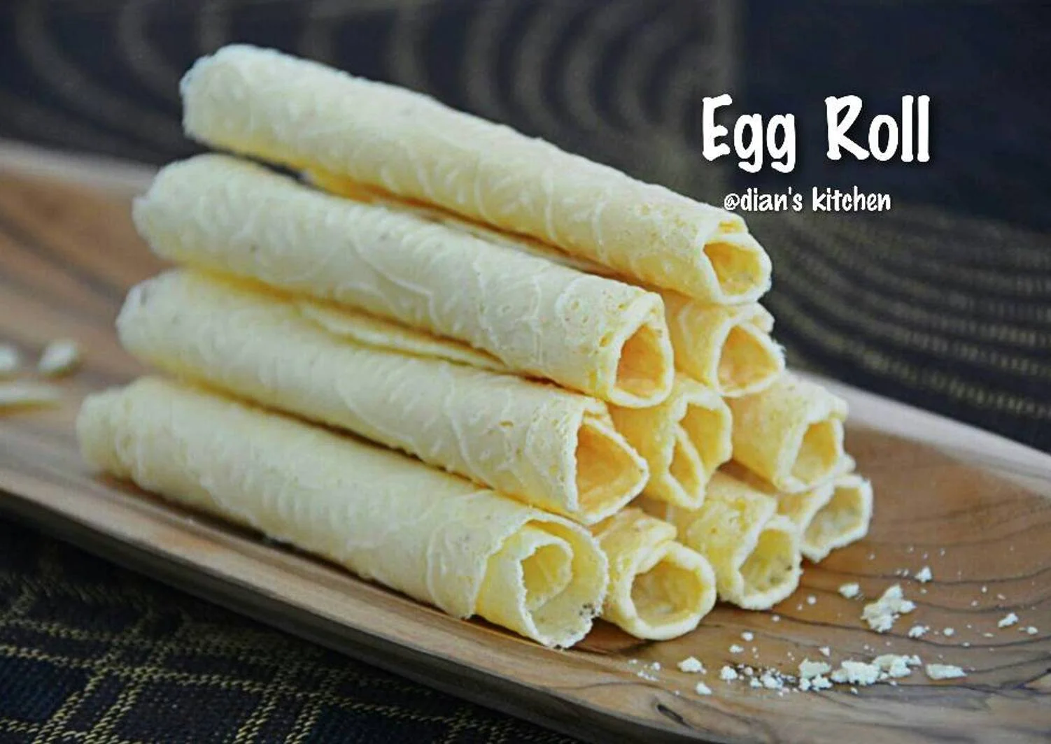 resep egg roll monde