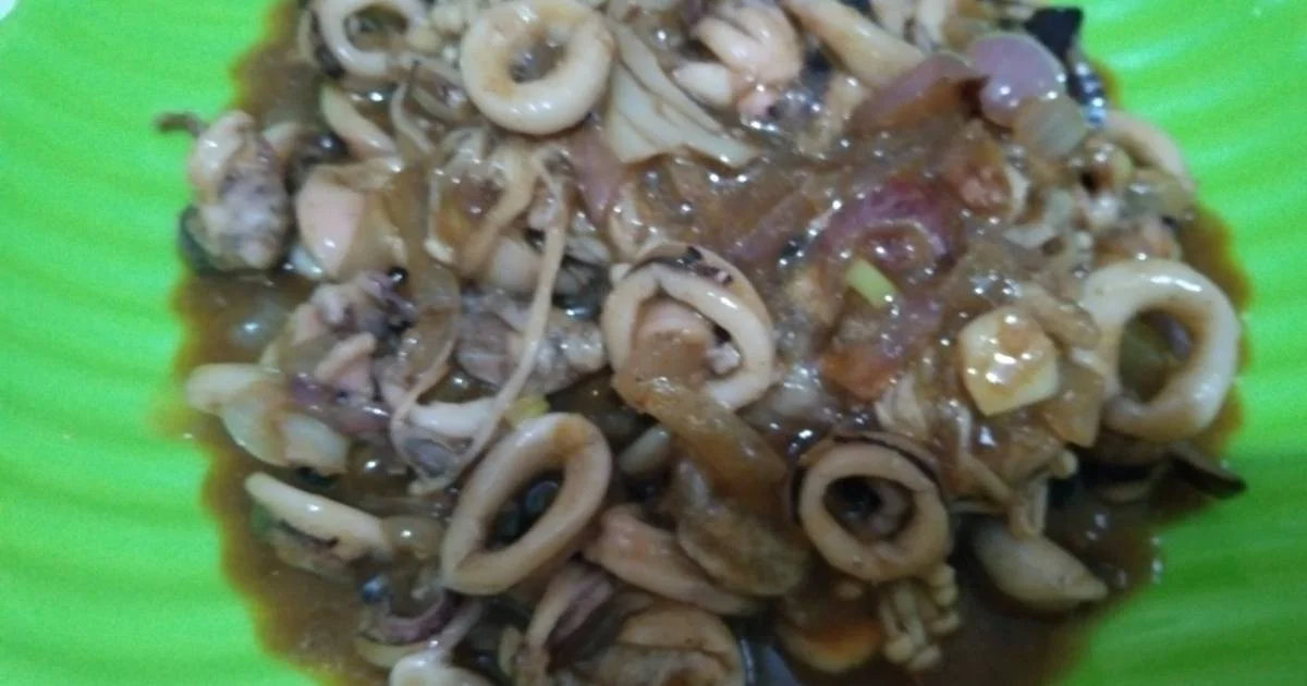 resep enoki saus tiram