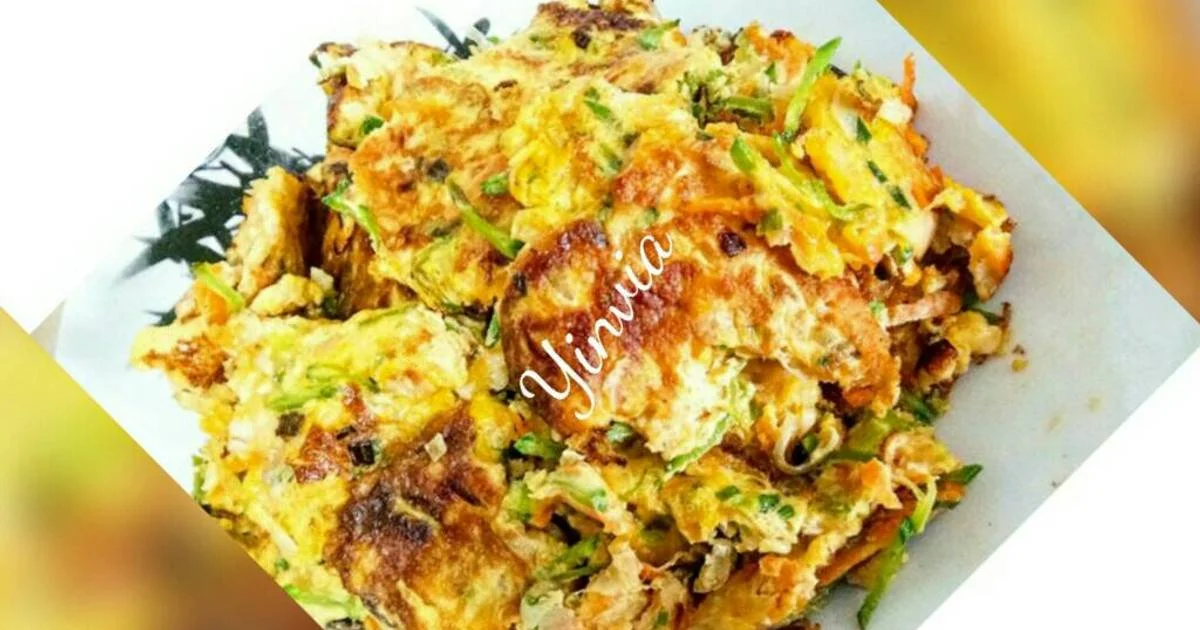 resep fuyunghai telur sayur sederhana