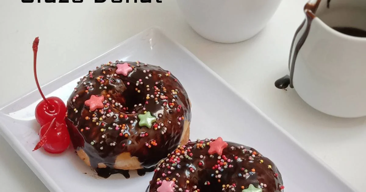 resep glaze donat