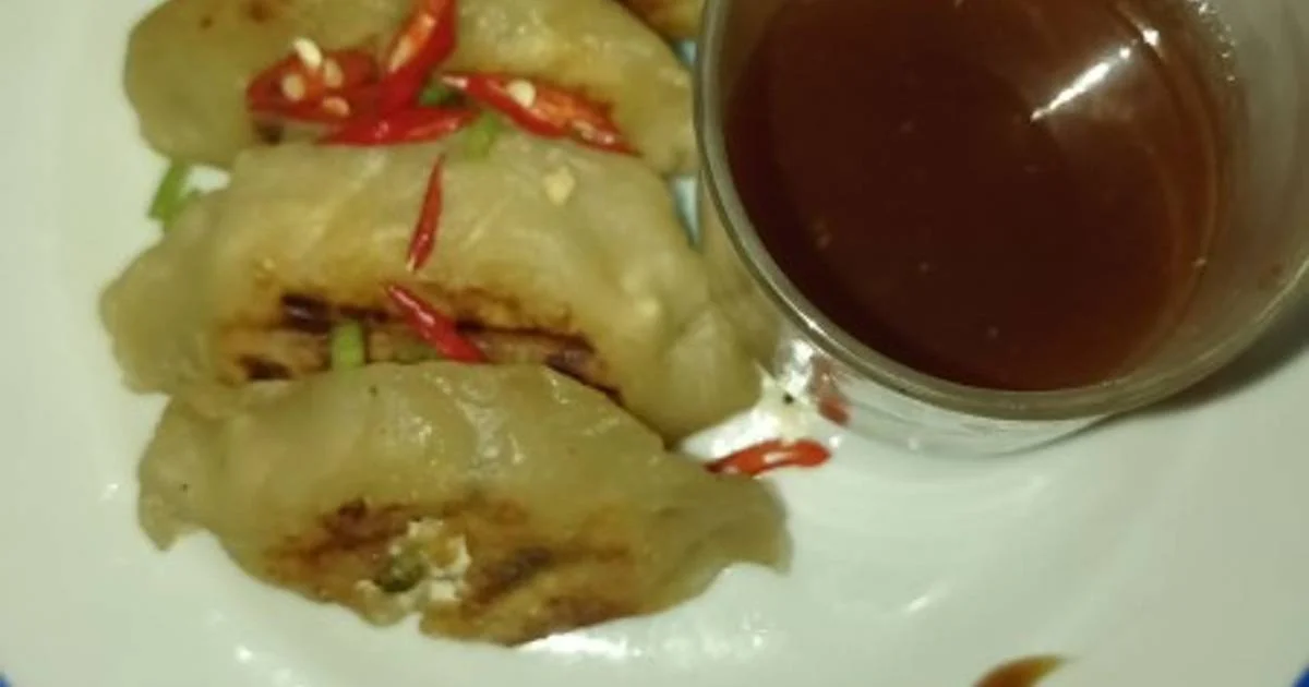 resep gyoza tahu