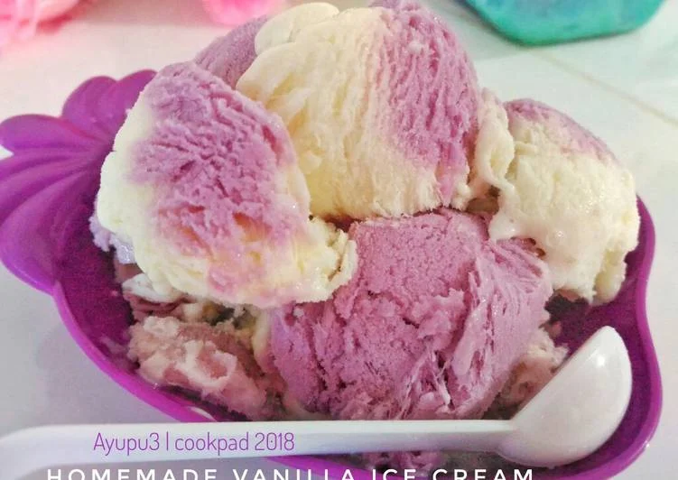 resep ice cream