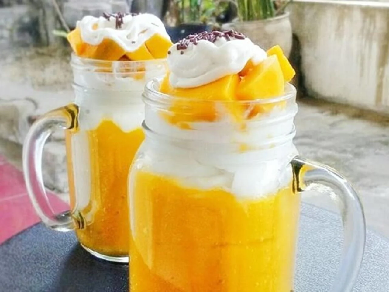 resep ice cream mangga