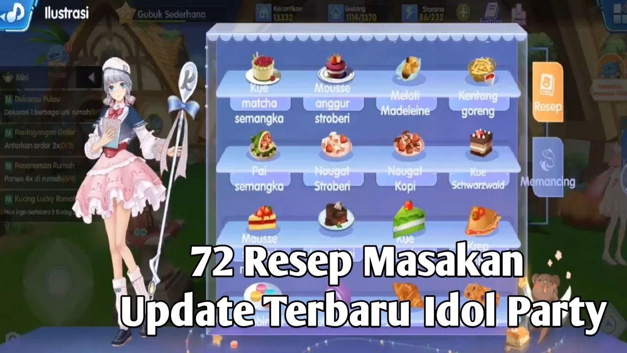 resep idol party