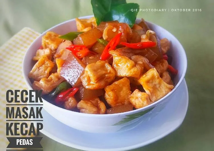 resep iga sapi kecap pedas