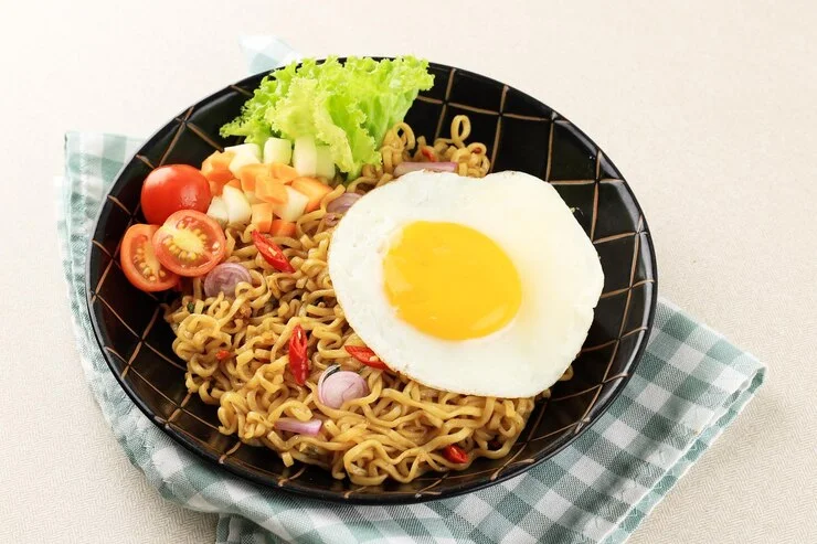 resep indomie goreng nyemek warmindo